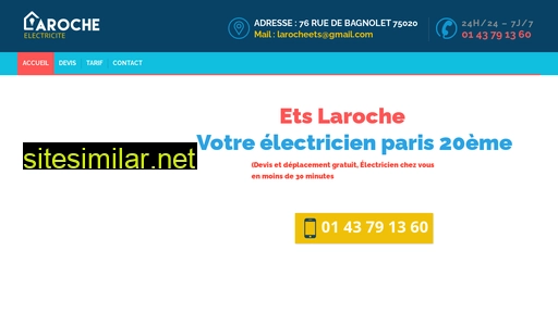 electricienlarocheparis20eme.fr alternative sites