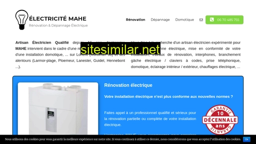 electricite-mahe.fr alternative sites