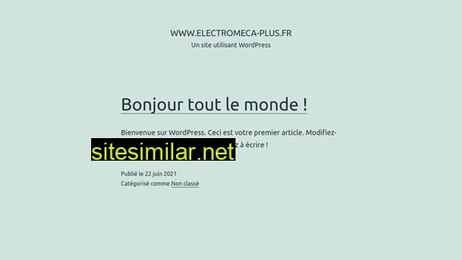electromeca-plus.fr alternative sites