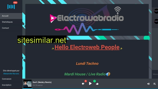 electrowebradio.fr alternative sites