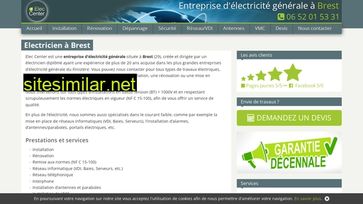 elec-center.fr alternative sites