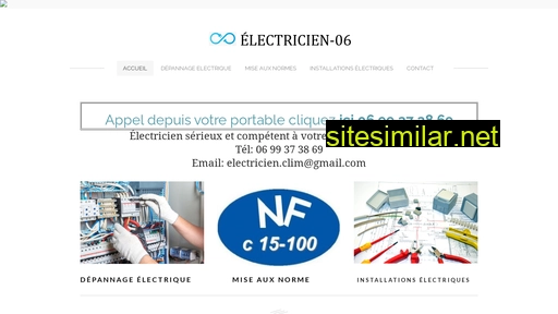 electricien-06.fr alternative sites