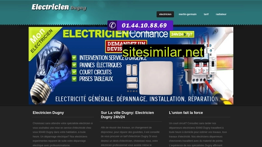 electricien-dugny.fr alternative sites