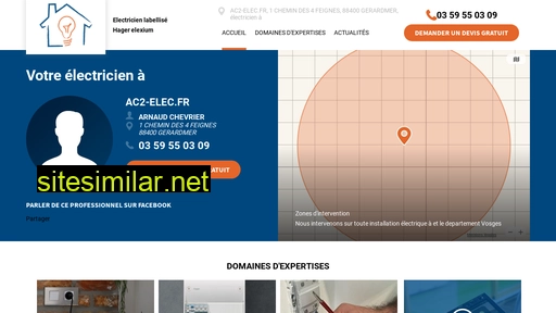 electricien-gerardmer-ac2-elec-fr-hager.fr alternative sites