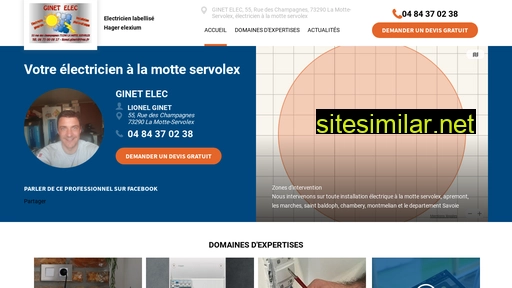 electricien-lamotteservolex-ginetelec-hager.fr alternative sites