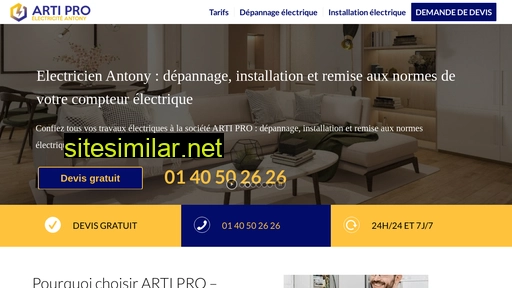electricienantony.fr alternative sites