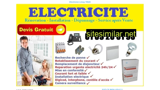 Electricienlimay similar sites