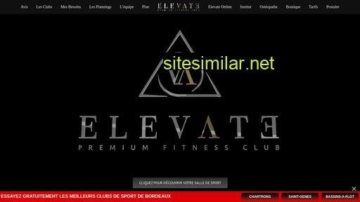 elevate-fitness.fr alternative sites