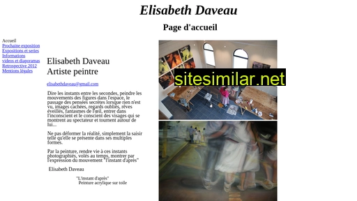 elisabethdaveau.fr alternative sites