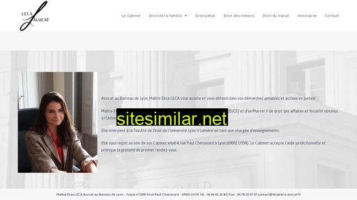 elisaleca-avocat.fr alternative sites