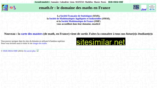 emath.fr alternative sites
