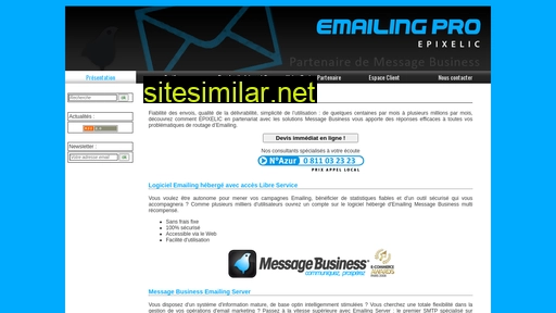 emailing-pro.fr alternative sites