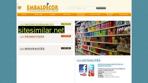 embaldecor.fr alternative sites