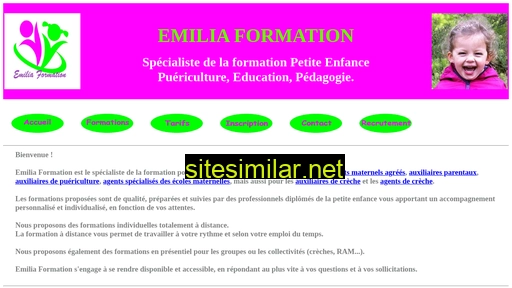 emiliaformation.fr alternative sites