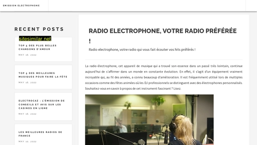 emission-electrophone.fr alternative sites
