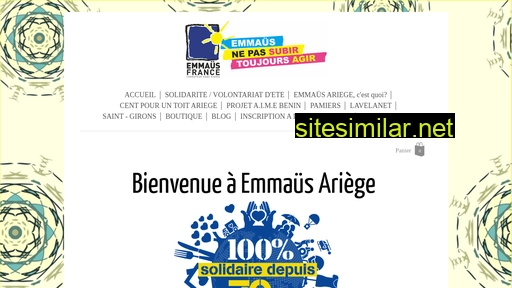 emmaus-ariege.fr alternative sites