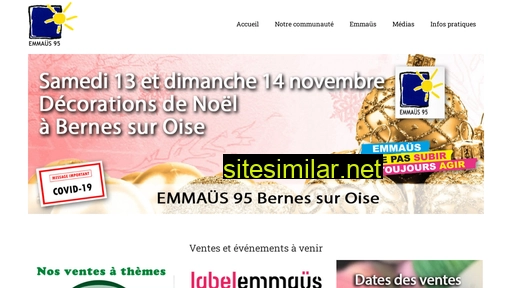 emmaus95.fr alternative sites