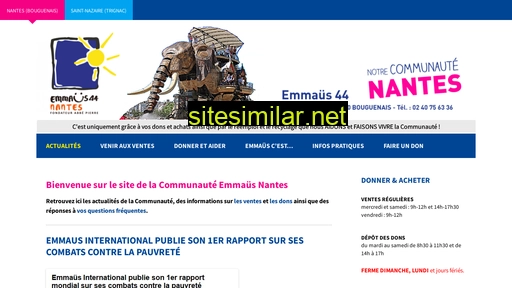 emmaus44.fr alternative sites