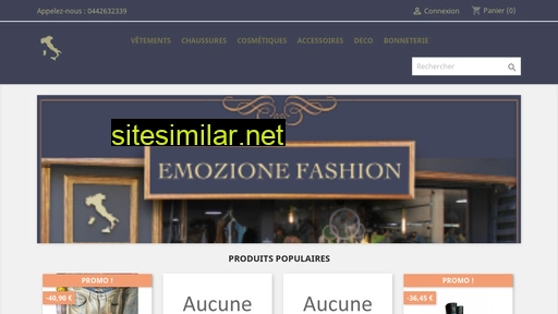 emozionefashion.fr alternative sites