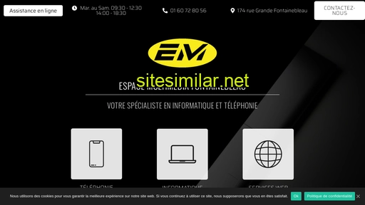 em-fontainebleau.fr alternative sites
