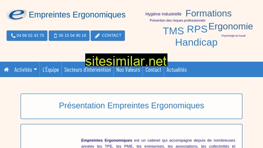 empreintes-ergonomiques.fr alternative sites