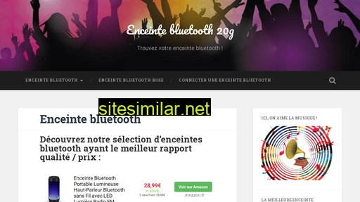 enceinte-bluetooth-20g.fr alternative sites