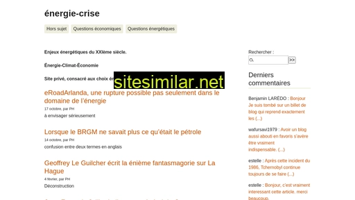 energie-crise.fr alternative sites