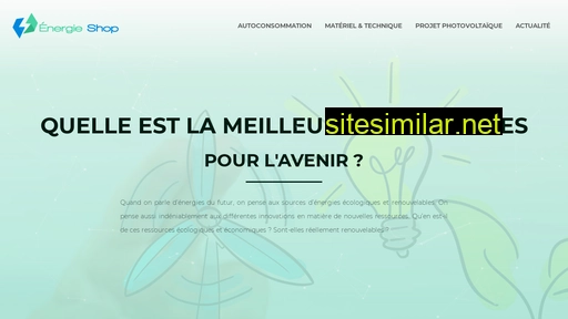 energie-shop.fr alternative sites
