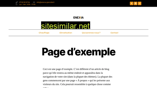 Enexia-grenoble similar sites