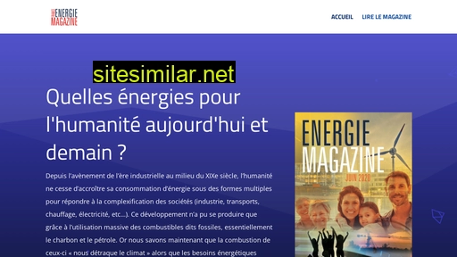 Energie-magazine similar sites
