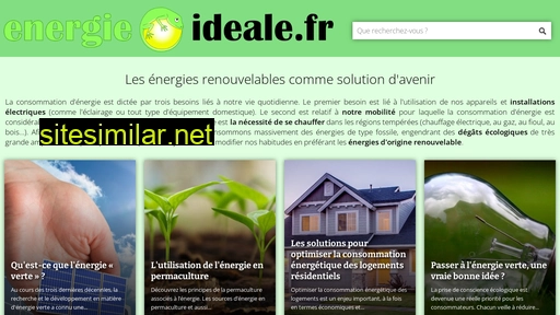 energieideale.fr alternative sites