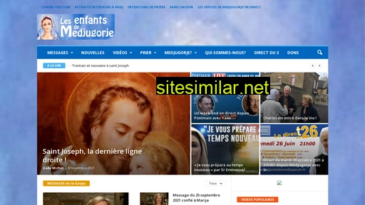 enfantsdemedjugorje.fr alternative sites