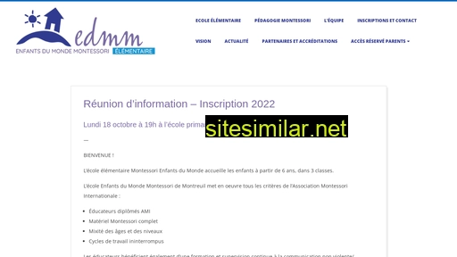 enfantsdumonde-montessori.fr alternative sites