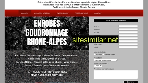 enrobe-goudronnage-rhone-alpes.fr alternative sites
