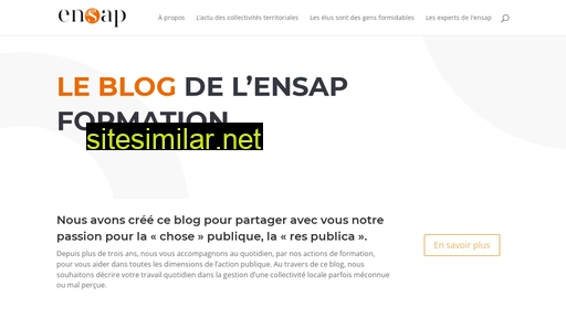 ensapformation-blog.fr alternative sites