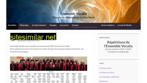 ensemble-vocalia.fr alternative sites