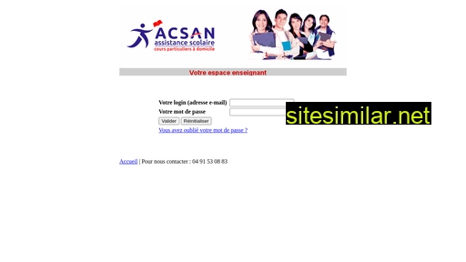 enseignant-acsan.fr alternative sites