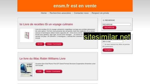 ensm.fr alternative sites