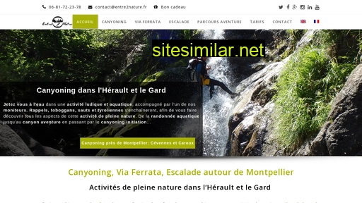 entre2nature.fr alternative sites