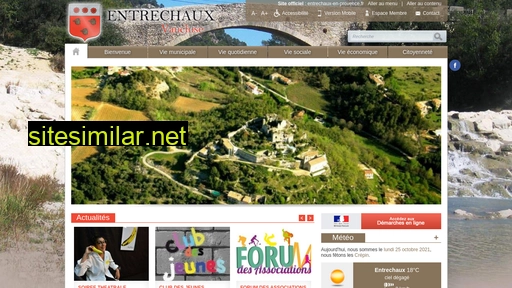 Entrechaux-en-provence similar sites