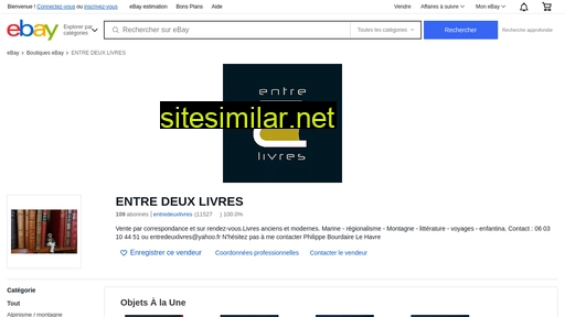 entredeuxlivres.fr alternative sites