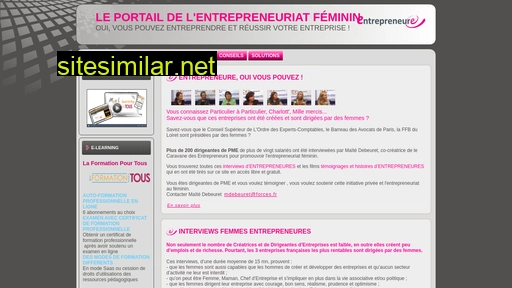 entrepreneure.fr alternative sites