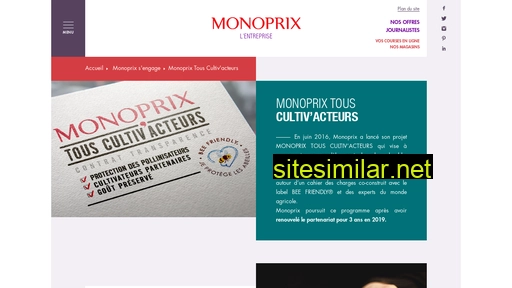 entreprise.monoprix.fr alternative sites
