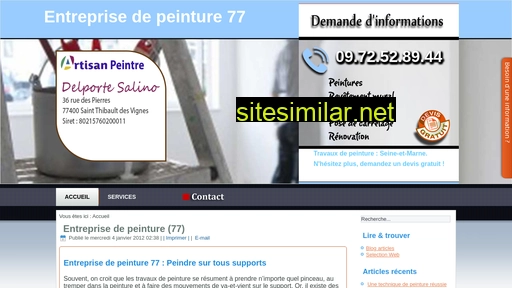 entreprisedepeinture77.fr alternative sites