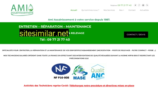 entretien-assainissement.fr alternative sites