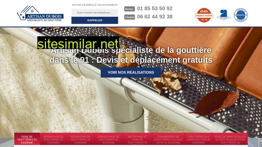 entreprise-gouttieres-91.fr alternative sites