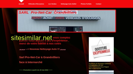 entreprise-pronetcar.fr alternative sites