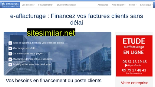e-affacturage.fr alternative sites