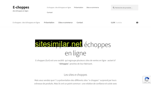e-choppes.fr alternative sites