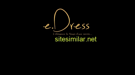 e-dress.fr alternative sites